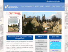Tablet Screenshot of northants-fhs.org
